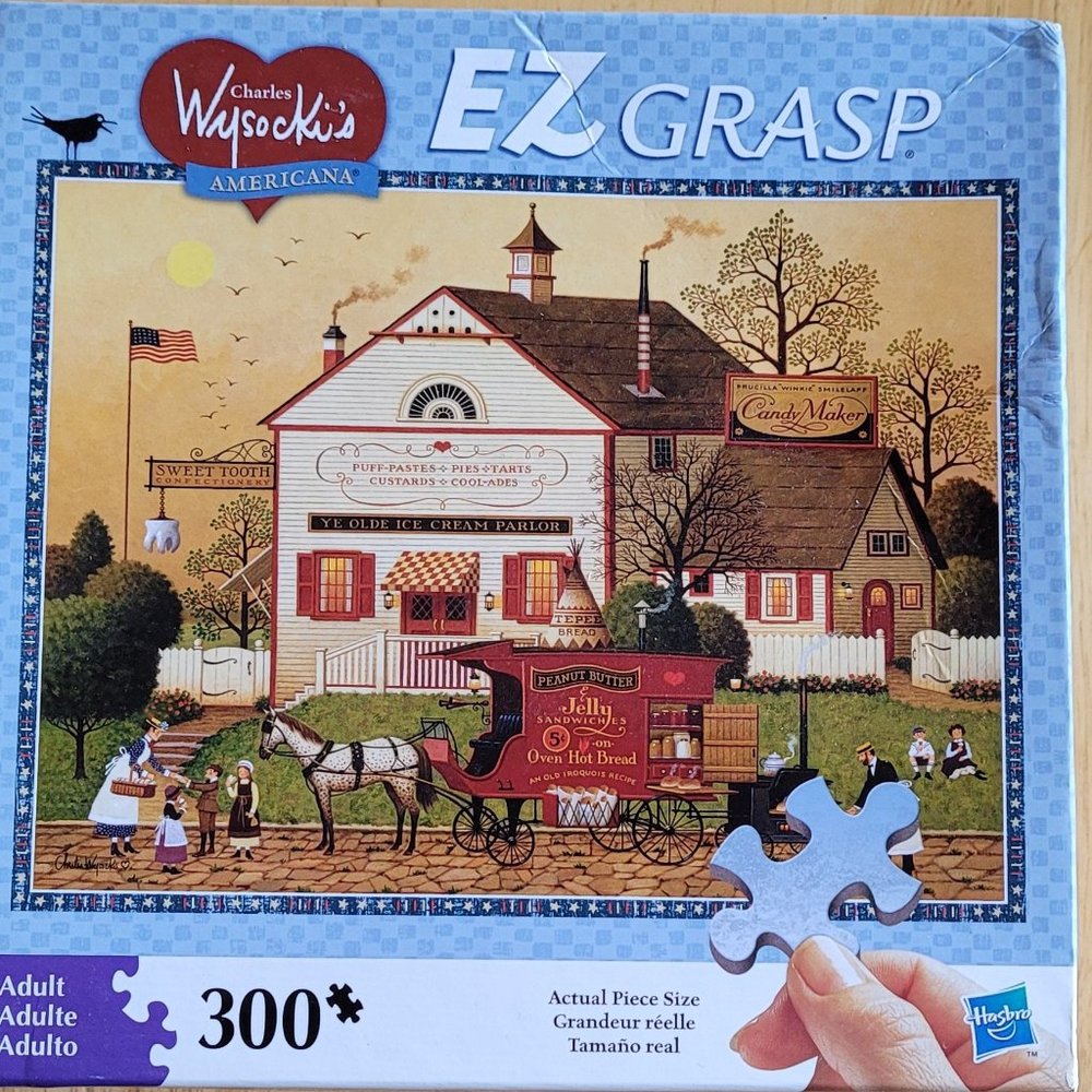 Hasbro 300 Piece EZ Grasp "Sugar and Spice" Puzzle (220)